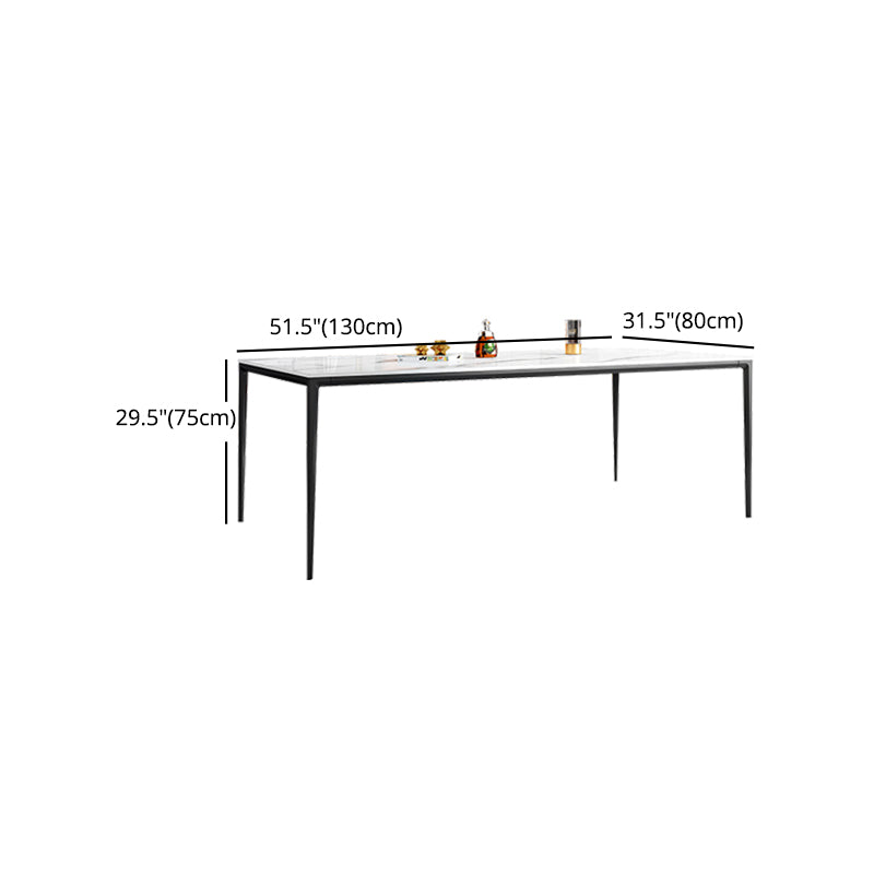 1/2/4/5/7/11 Pcs Metal Contemporary Dining Room Set with Rectangle Table Dinette Set