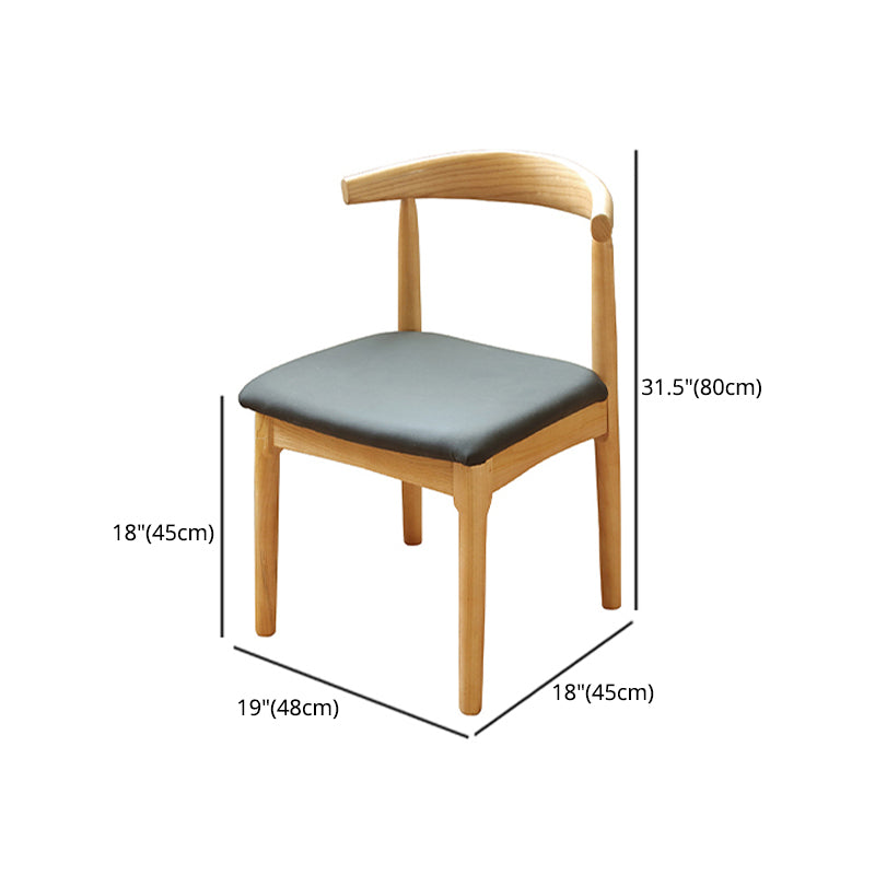 Modern 1/2/3/4/5/7 Pieces Rectangle Dining Set Solid Wood Dining Table with Chairs