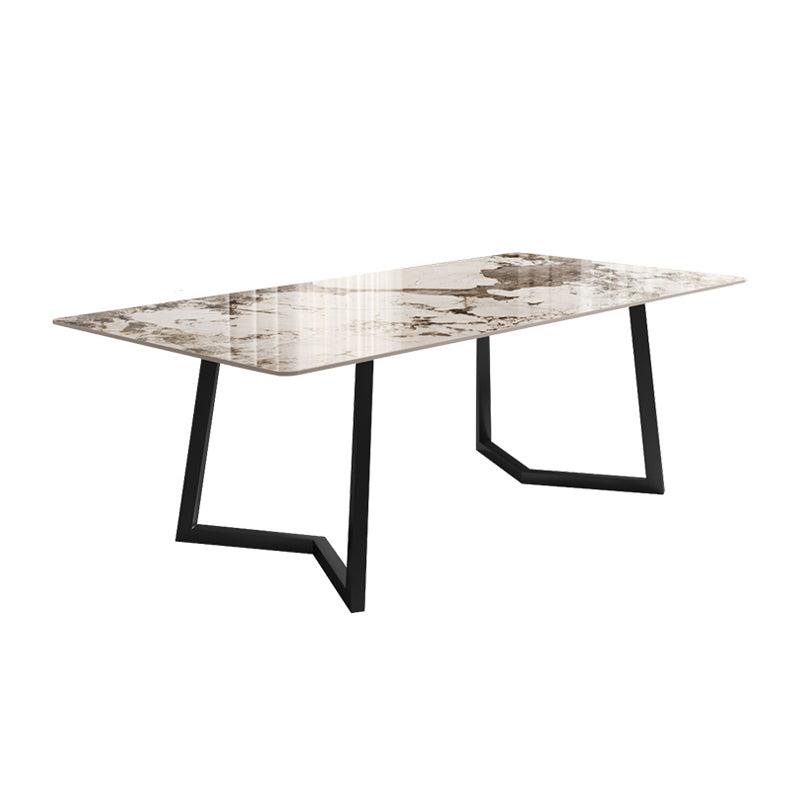 Minimalist 1/2/5/6/7 Pieces Dining Set Sintered Stone Dining Table Set