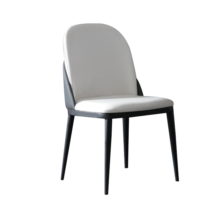 Modern 1/2/5/7 Pieces Rectangle Dining Set Sintered Stone Table with Leather Chairs