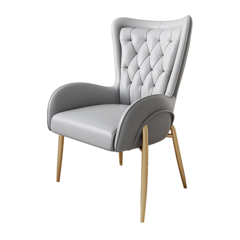 1/5 Pcs Metal Modern Dining Set with Round Indoor Table Dinette Set