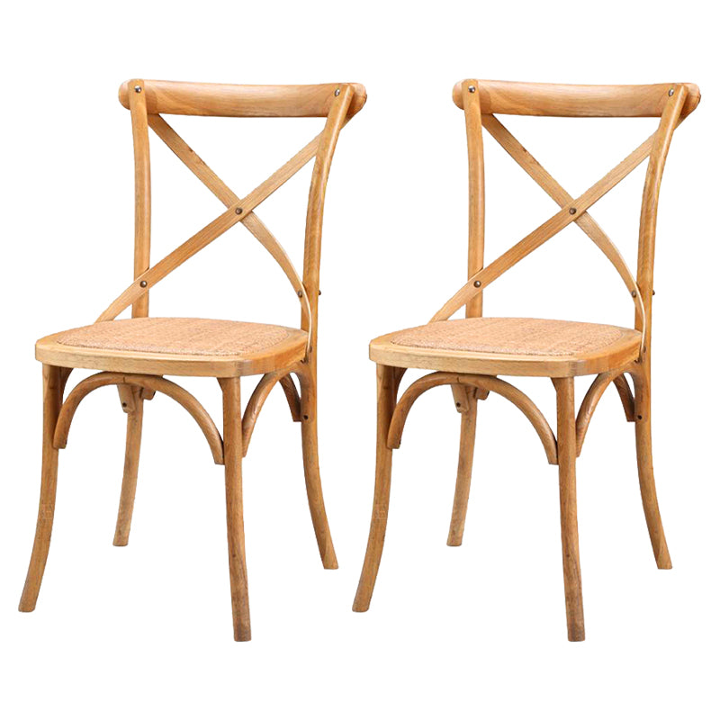 Modern 1/2/4/5 Pieces Dining Set Solid Wood Dining Table Set with Wooden Chairs