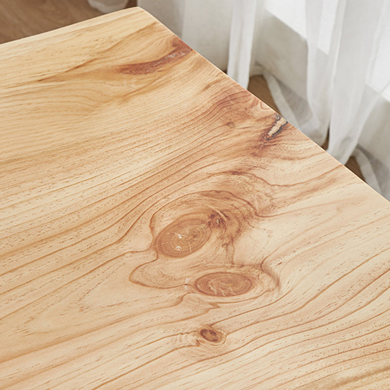 Modern 1/2/4/5 Pieces Dining Set Solid Wood Dining Table Set with Wooden Chairs