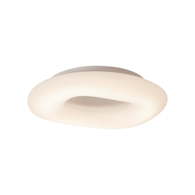 Plafonnier LED circulaire de Style nordique, luminaire décoratif de plafond, idéal pour une chambre à coucher