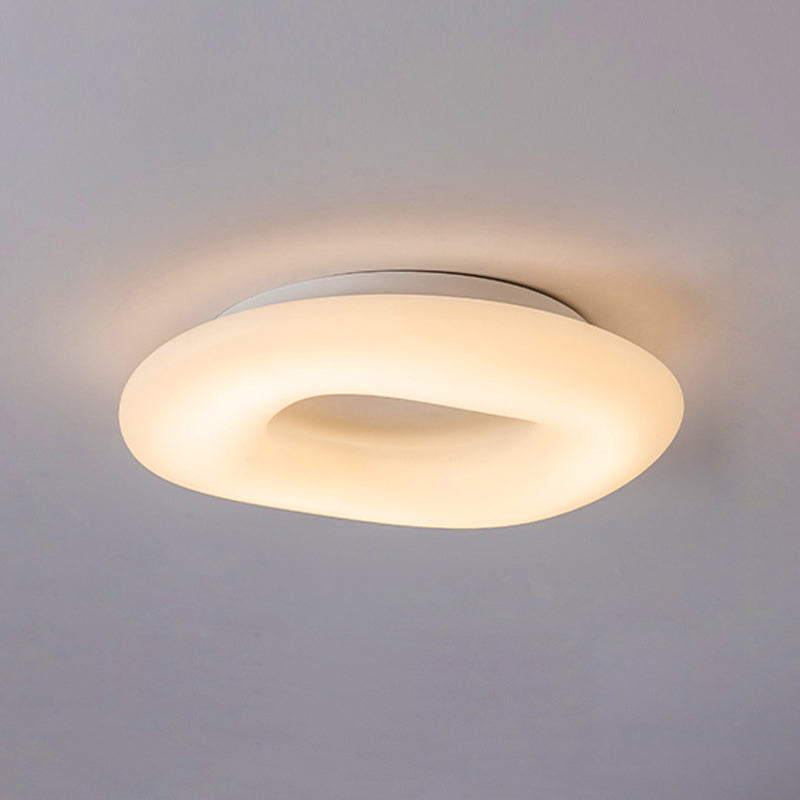Plafonnier LED circulaire de Style nordique, luminaire décoratif de plafond, idéal pour une chambre à coucher