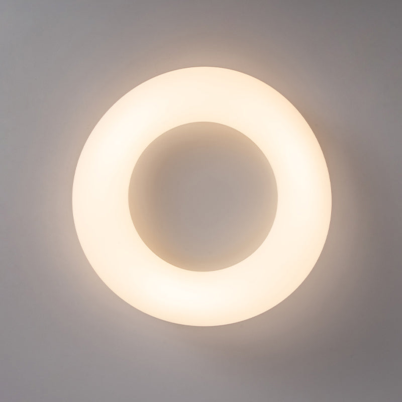 Plafonnier LED circulaire de Style nordique, luminaire décoratif de plafond, idéal pour une chambre à coucher