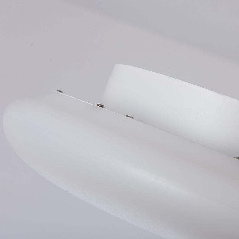 Plafonnier LED circulaire de Style nordique, luminaire décoratif de plafond, idéal pour une chambre à coucher