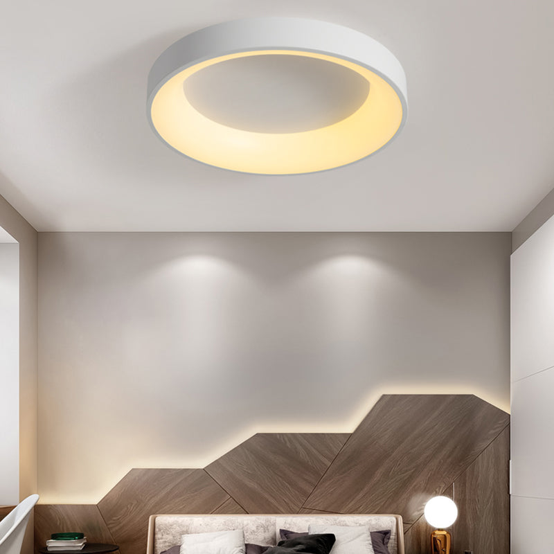 Plafonniers ronds encastrés, luminaire de plafond contemporain pour salon