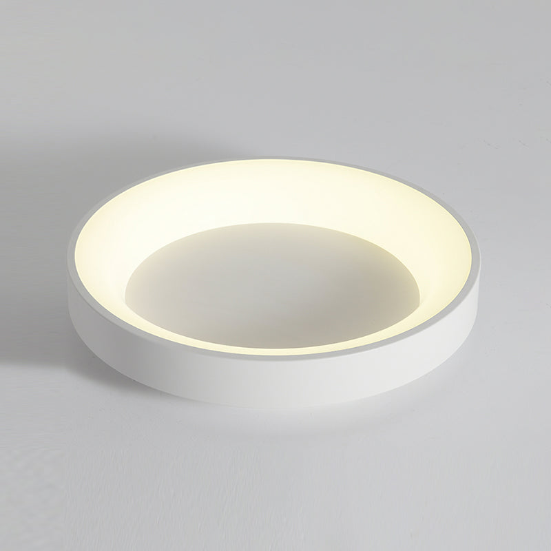 Plafonniers ronds encastrés, luminaire de plafond contemporain pour salon