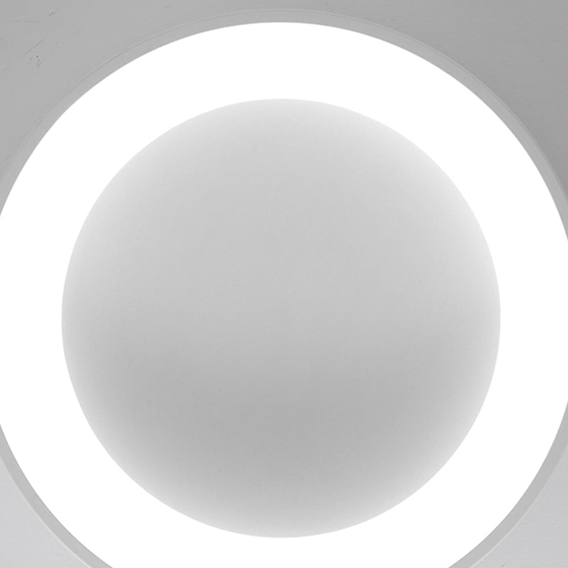 Plafonniers ronds encastrés, luminaire de plafond contemporain pour salon