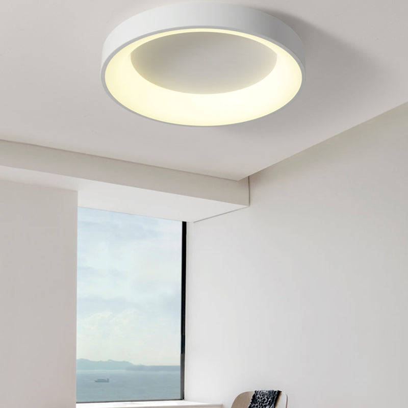 Plafonniers ronds encastrés, luminaire de plafond contemporain pour salon