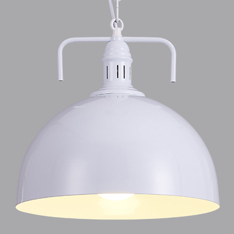 Lumière suspendue industrielle colorée d'éclairage de pendentif en métal pour le salon