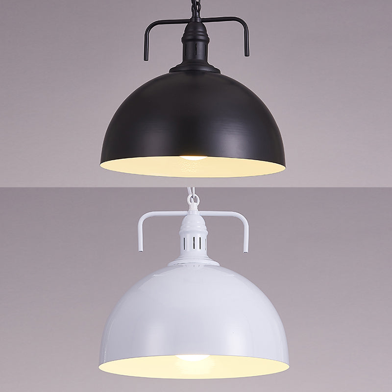 Lumière suspendue industrielle colorée d'éclairage de pendentif en métal pour le salon