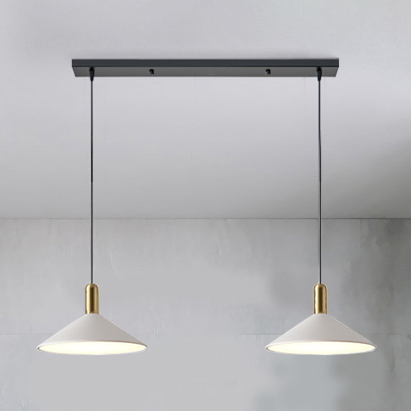 Metal Shade Hanging Light Industrial Pendant Lighting Fixture for Living Room