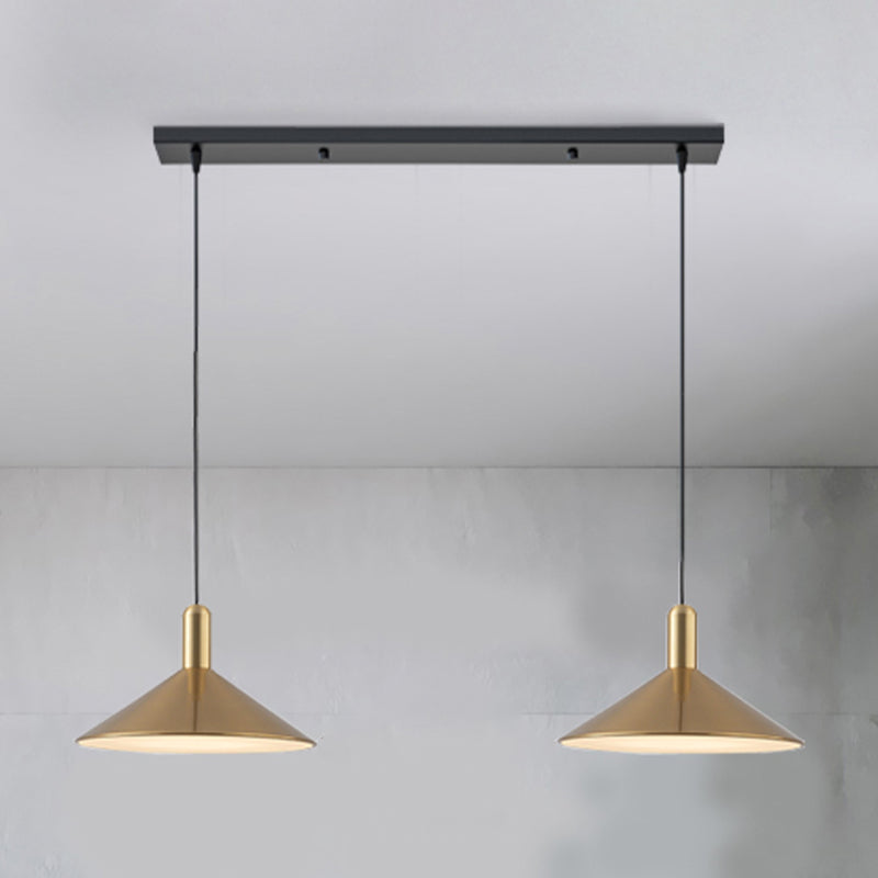 Metal Shade Hanging Light Industrial Pendant Lighting Fixture for Living Room