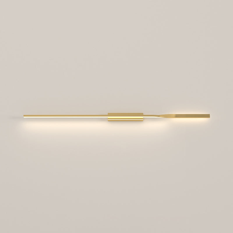 Linear Led Sconce Light Fixture Contemporary Metal Wall Light Fixture for Bedroom