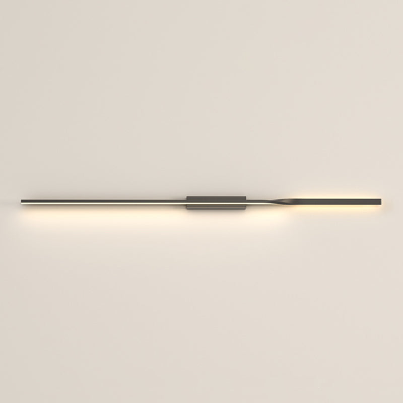 Linear Led Sconce Light Fixture Contemporary Metal Wall Light Fixture for Bedroom
