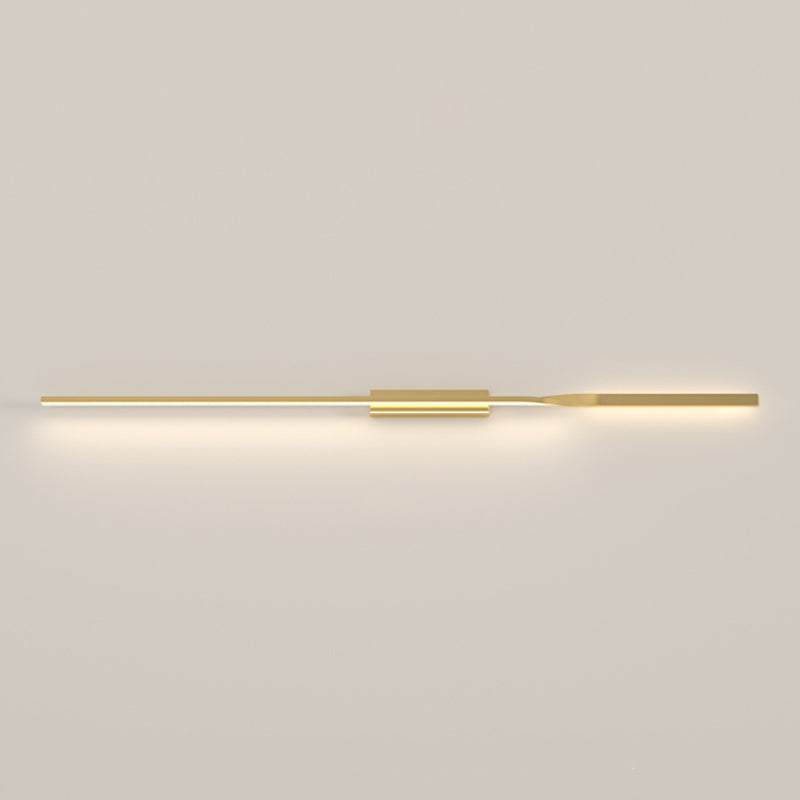 Linear Led Sconce Light Fixture Contemporary Metal Wall Light Fixture for Bedroom