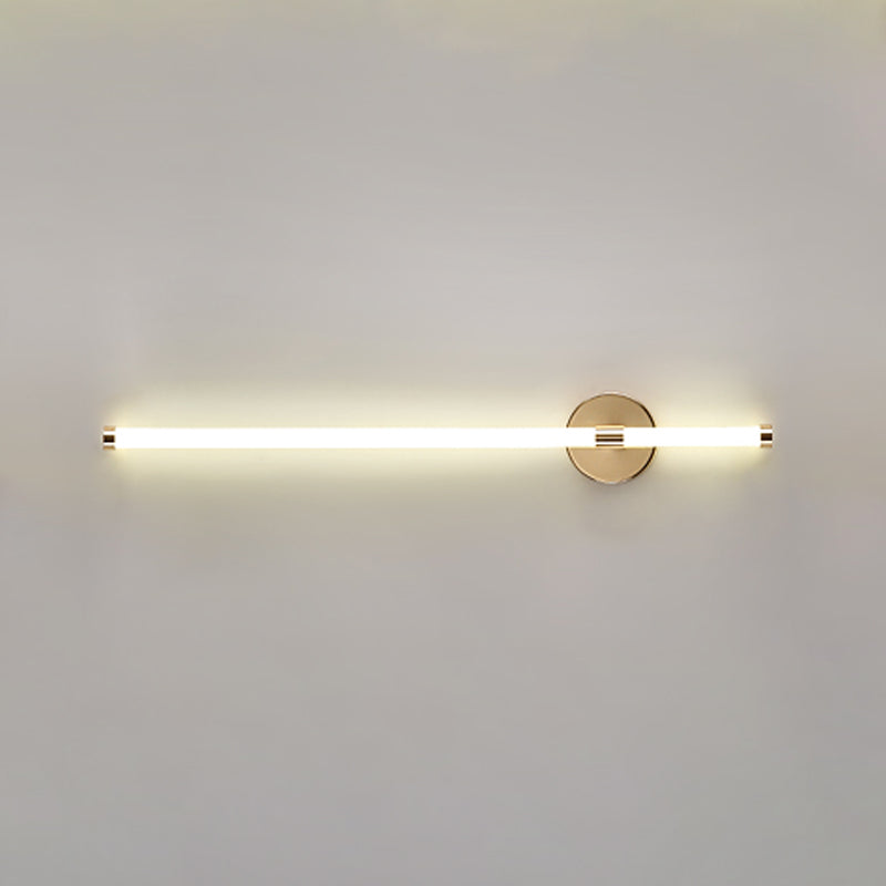 Nordic Mur Light Strip Forme LED Appiculture murale avec une teinte en verre pour la chambre