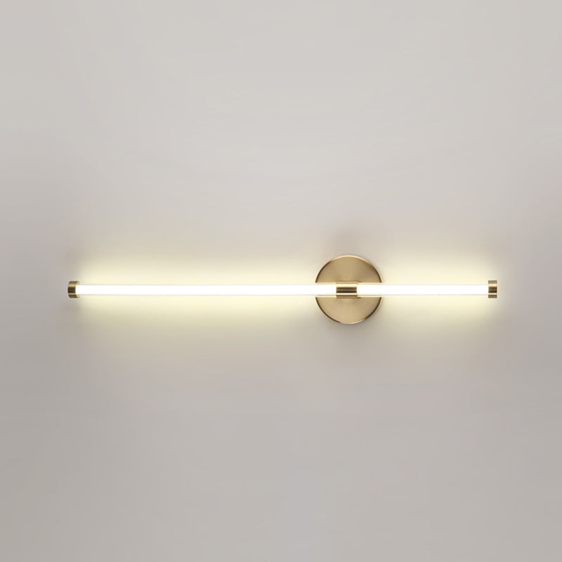 Nordic Mur Light Strip Forme LED Appiculture murale avec une teinte en verre pour la chambre