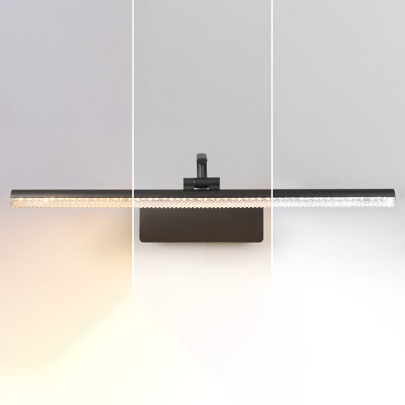 LED Vanity Light Fixtures Modernist Style Mirror Front Lighting with Acrylic Shade