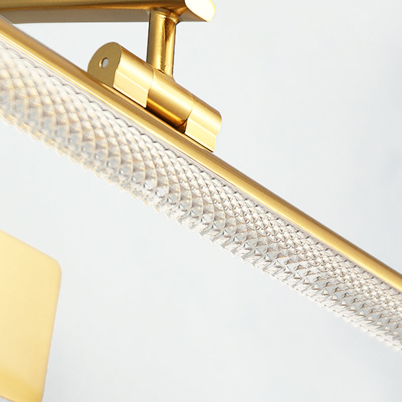 LED Vanity Light Fixtures Modernist Style Mirror Front Lighting with Acrylic Shade