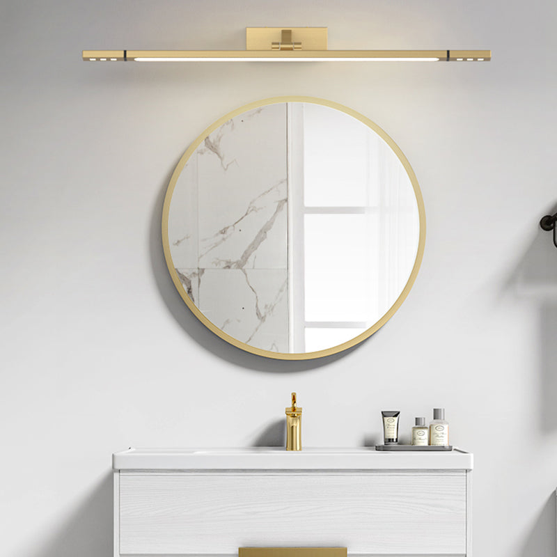 LED Wall Vanity Light Fixtures Contemporary Mirror Front Lighting with Acrylic Shade