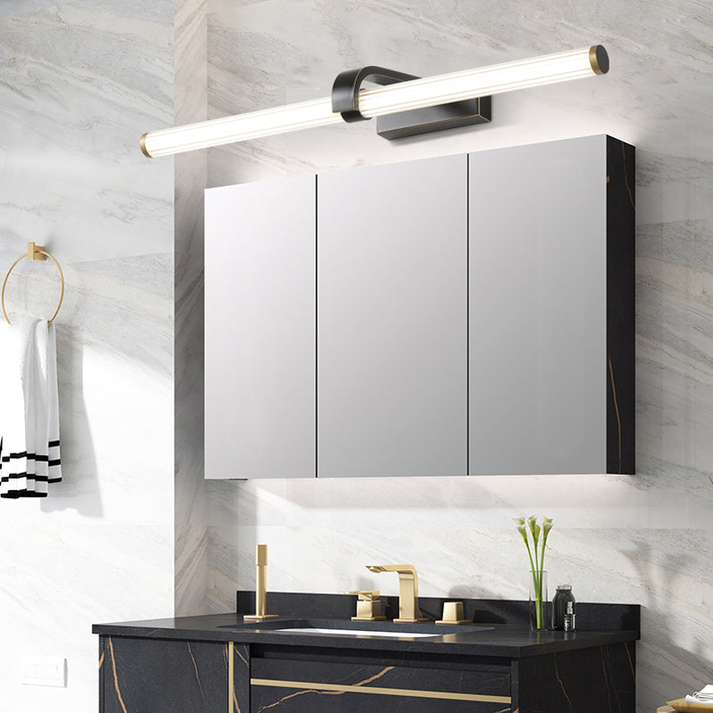 Luci da vanità LED a LED a specchio moderno con ombra acrilica