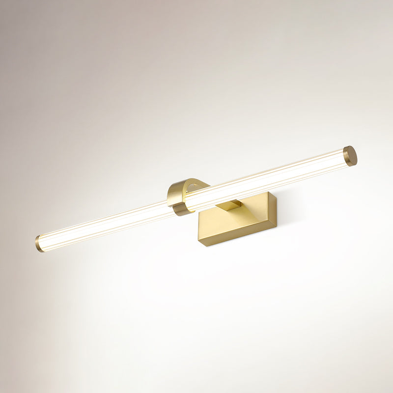 Luci da vanità LED a LED a specchio moderno con ombra acrilica