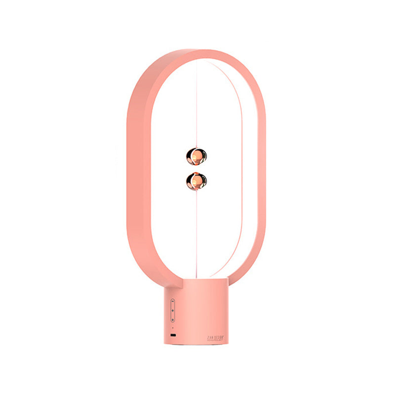 Table de table en plastique macaron lumineuse à 1 lampe à tête de chambre à coucher à la lumière avec interrupteur tactile