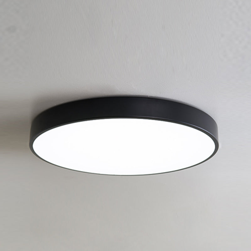 Plafonniers encastrés noirs, luminaire de plafond contemporain pour salon