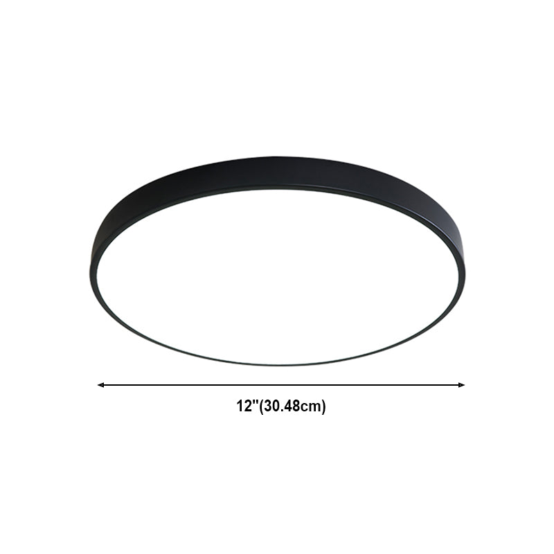 Plafonniers encastrés noirs, luminaire de plafond contemporain pour salon