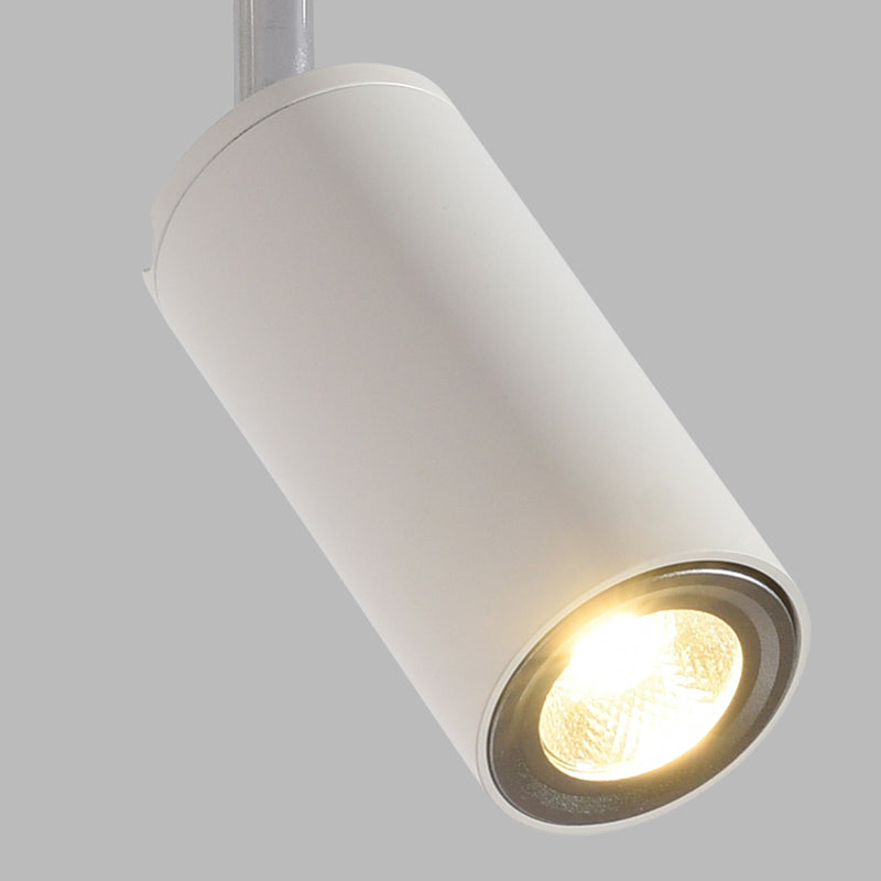 Zylindrische LED-Schienen-Deckenleuchte, moderne Aluminium-Unterputzmontage für Schlafzimmer