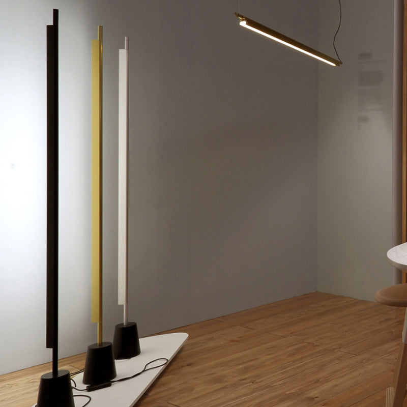 Contemporáneo de luz lineal de luz lineal 1 luces de la isla ligera