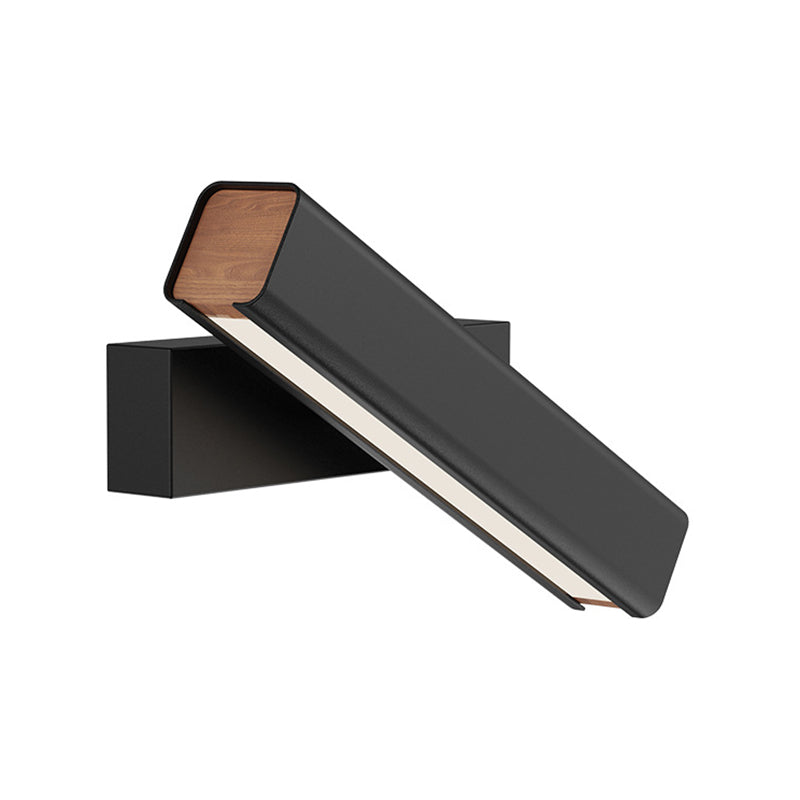 Square Shape Metal Wall Lighting Modern Style 1 Light Wall Mount Lighting