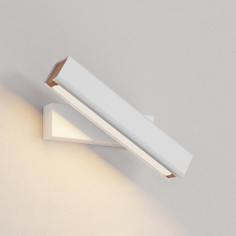 Square Shape Metal Wall Lighting Modern Style 1 Light Wall Mount Lighting