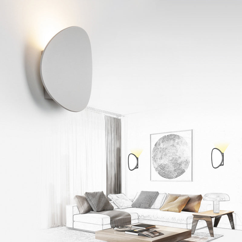 Metall Biegung Wandleuchte moderne Stil 1 Leicht Wandmontage Beleuchtung