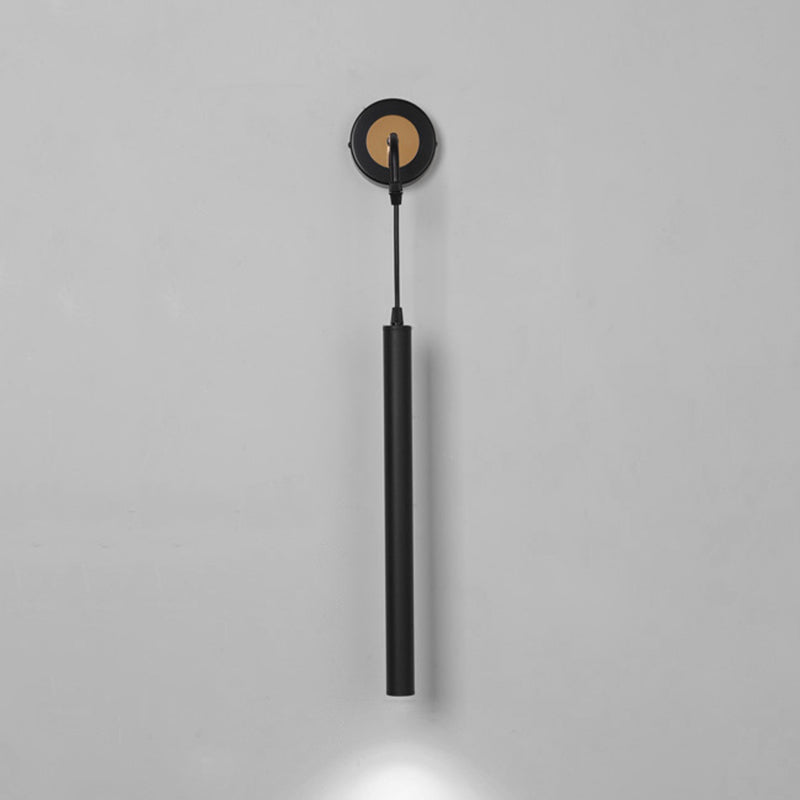 Illuminazione da parete in metallo in metallo lineare in stile moderno fullpocce a parete singola