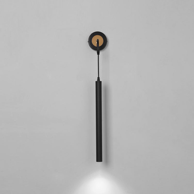 Illuminazione da parete in metallo in metallo lineare in stile moderno fullpocce a parete singola