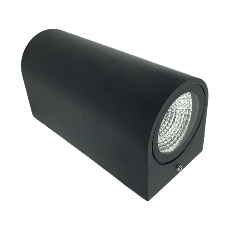 Luminaires d'éclairage mural géométrique de style moderne Metal 2 lumières Walle Gasher Sconce