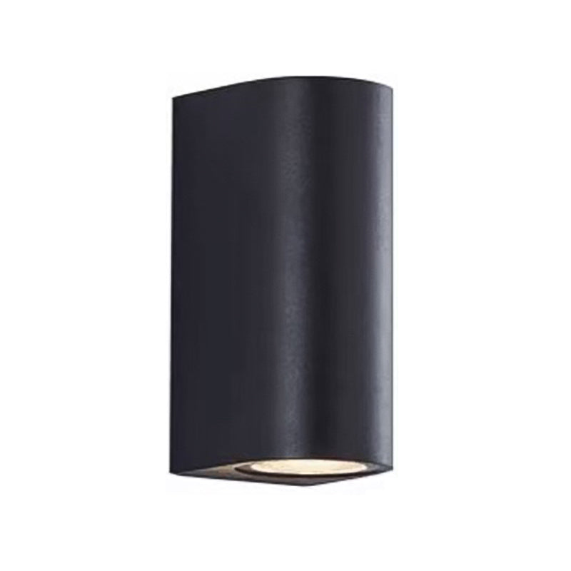 Luminaires d'éclairage mural géométrique de style moderne Metal 2 lumières Walle Gasher Sconce