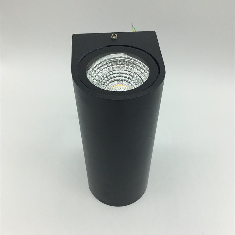 Luminaires d'éclairage mural géométrique de style moderne Metal 2 lumières Walle Gasher Sconce