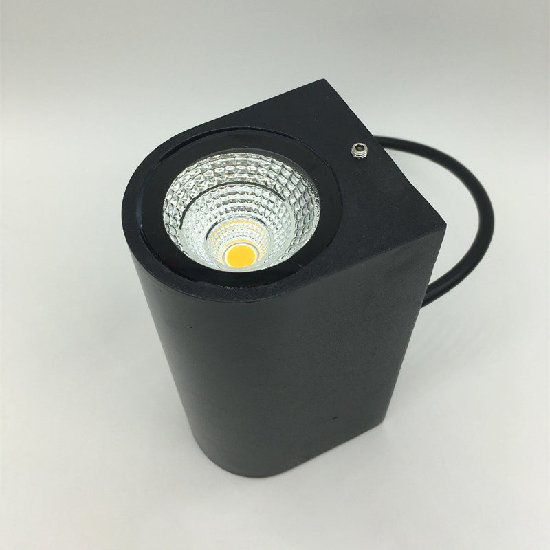 Luminaires d'éclairage mural géométrique de style moderne Metal 2 lumières Walle Gasher Sconce