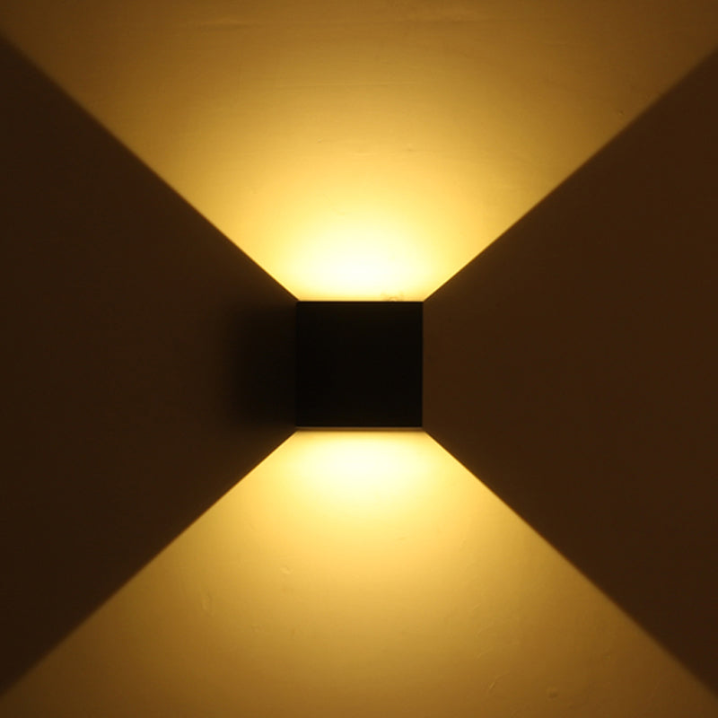 Moderner Stil Geometrischer Wandleuchten Beleuchtung Metall 2 Lichter Wandscheibe Leuchter