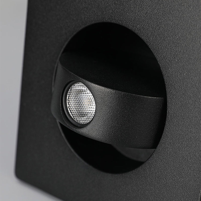 Speccuro di metallo geometrico Sconcetto moderno a parete singola Luce montata