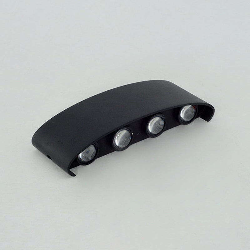 Multi Lights Geometric Wall Lighting Fixtures Modern Style Metal Wall Washer Sconce