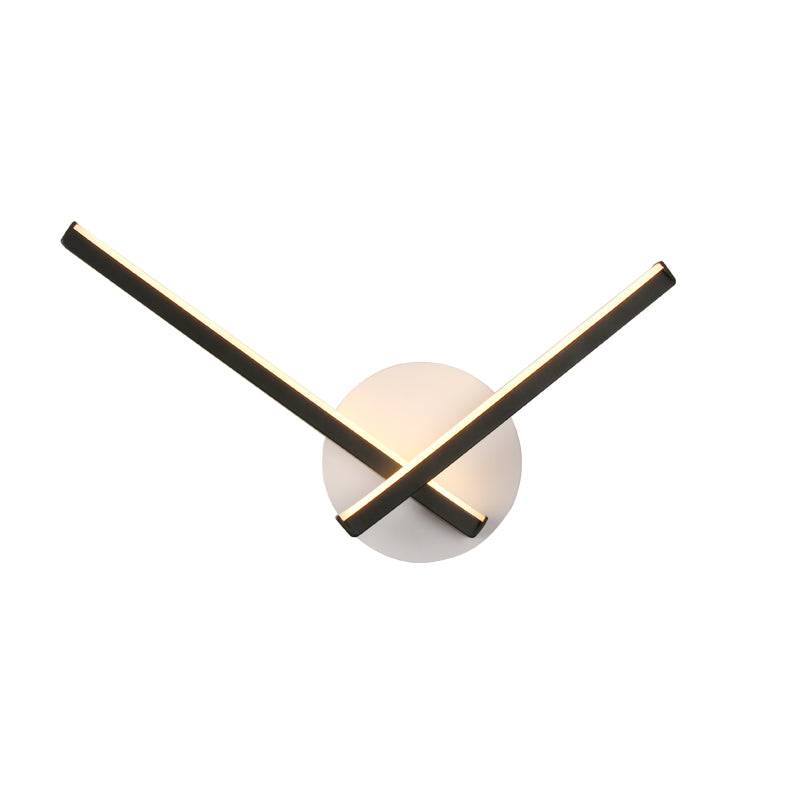 Lineare Form Metall Wandleuchte modern