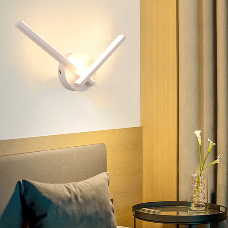 Lineare Form Metall Wandleuchte modern