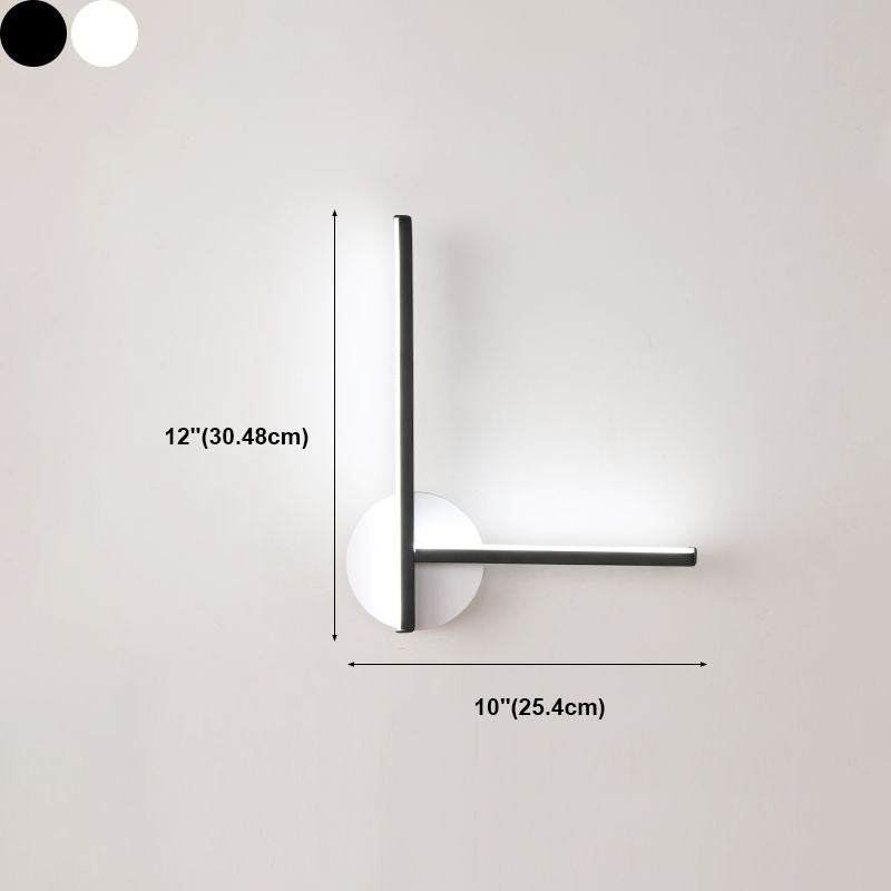 Lineare Form Metall Wandleuchte modern