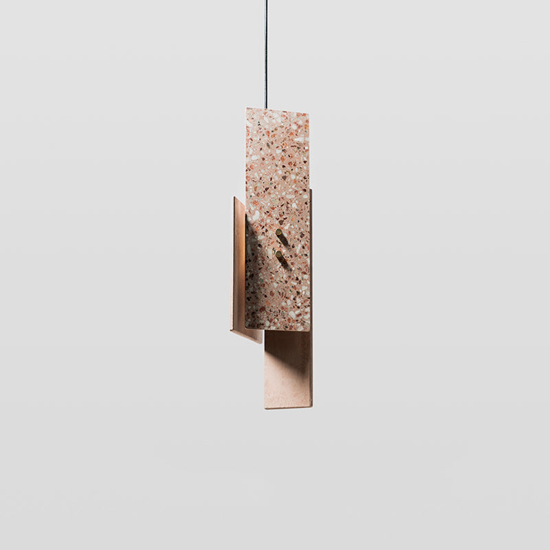 Pendant le pendentif de ciment de ciment Geométrique suspendu géométrique moderne pour la cuisine